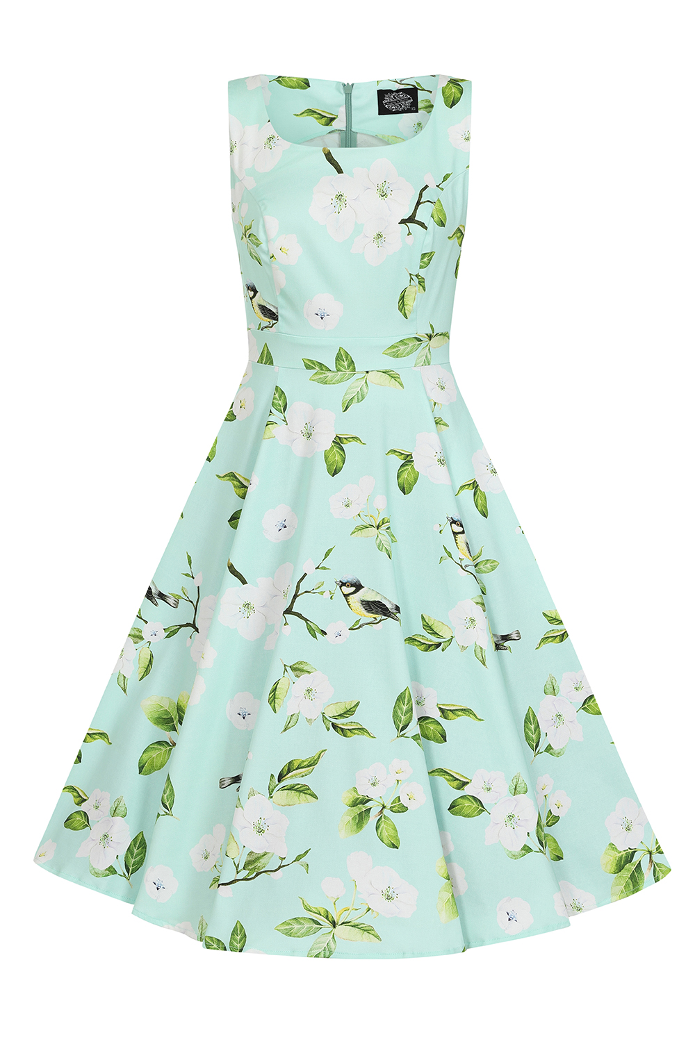 Andrea Floral Swing Dress in Plus Size